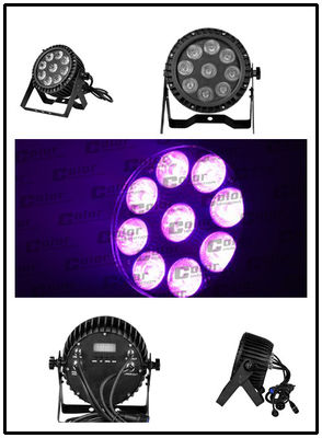 China el par de 15W 5 in-1 LED RGBAW DMX512 LED puede las luces para el pequeño estudio de los conciertos/TV proveedor