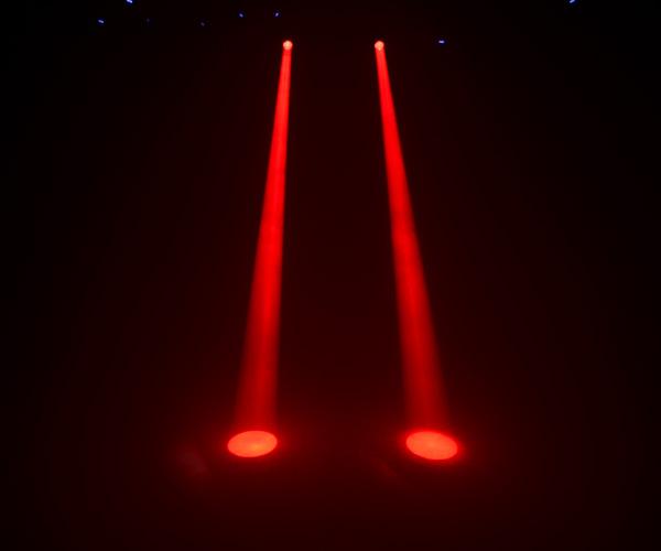 El haz principal móvil giratorio de la prisma del club nocturno KTV efectúa la lámpara ligera 13/15 canales DMX de Philip
