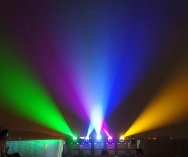 luz móvil del efecto del arco iris de la cabeza LED del punto de 5R DMX 512 Sharpy para la danza pasillo, demostración de la etapa