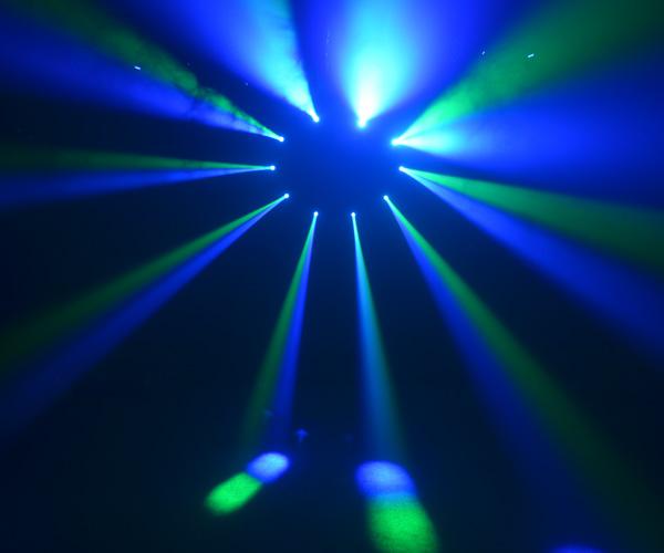 Iluminación móvil de la etapa del haz de la cabeza RGBW LED para el club/el partido/casarse la iluminación de la etapa de DMX