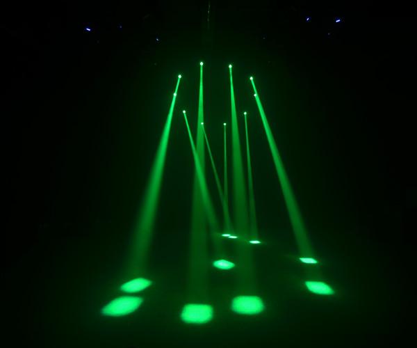 Iluminación móvil de la etapa del haz de la cabeza RGBW LED para el club/el partido/casarse la iluminación de la etapa de DMX