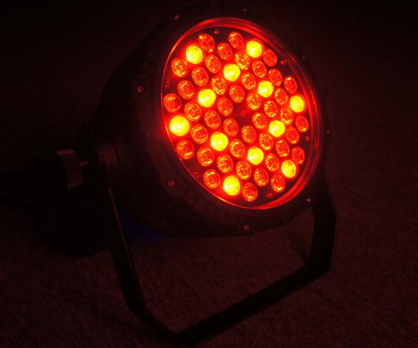 El par de aluminio del RGB DMX LED del perfil puede las luces de la etapa de las luces/LED Par54 3Watt