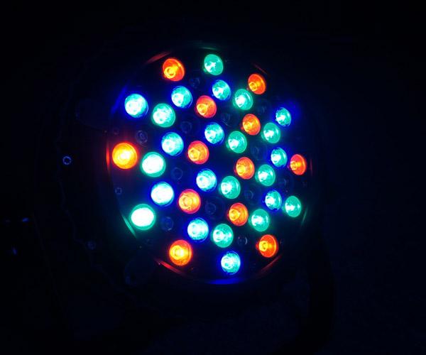 El par al aire libre del pequeño poder más elevado LED puede las luces 48 * las latas del par de 5W SEUL RGBW LED