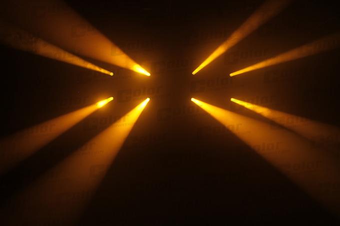 DJ efectúa la mini luz principal móvil ligera del haz LED del proyector DMX 50W del gobo 125 vatios