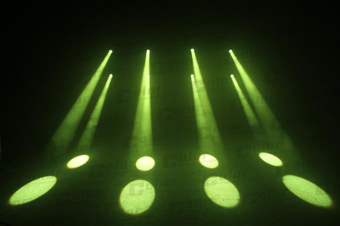 DJ efectúa la mini luz principal móvil ligera del haz LED del proyector DMX 50W del gobo 125 vatios