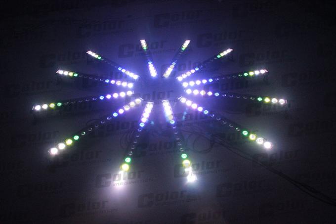IP65 14 * luces que se lavan LED de la pared de 30W RGB de la pared al aire libre de la lavadora DMX512 LED