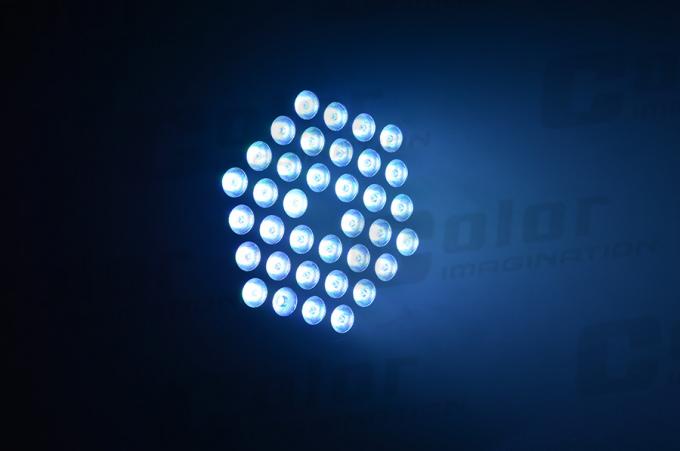 Coloree 36pcs 10 la protección caliente del blanco IP20 de la luz del par del vatio 4-IN-1 LED