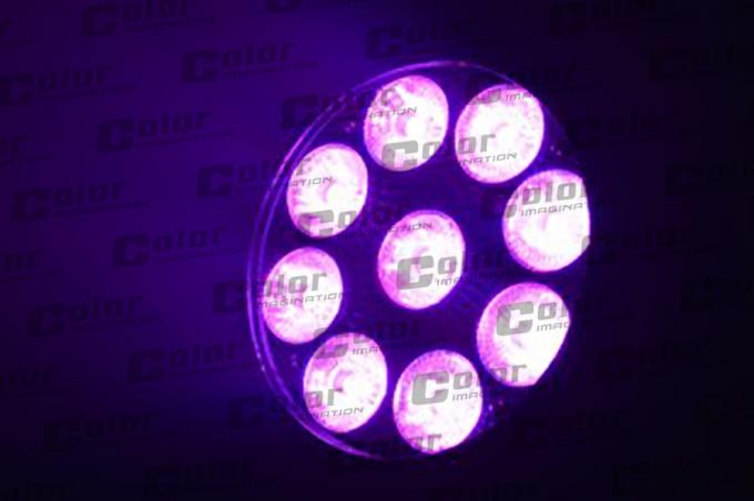 el par de 15W 5 in-1 LED RGBAW DMX512 LED puede las luces para el pequeño estudio de los conciertos/TV
