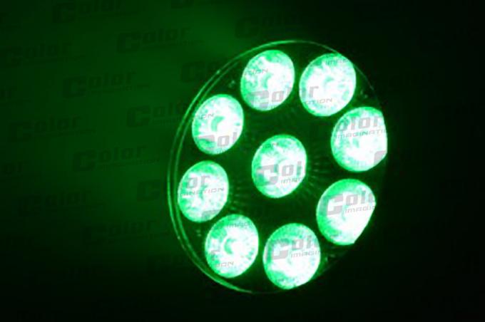 el par de 15W 5 in-1 LED RGBAW DMX512 LED puede las luces para el pequeño estudio de los conciertos/TV